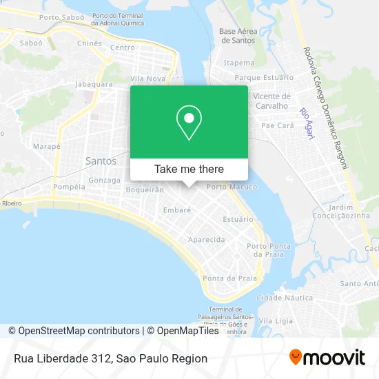 Rua Liberdade 312 map