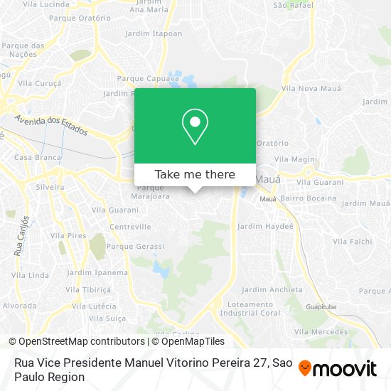Rua Vice Presidente Manuel Vitorino Pereira 27 map