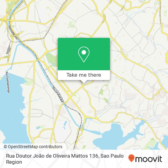 Rua Doutor João de Oliveira Mattos 136 map