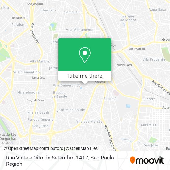 Rua Vinte e Oito de Setembro 1417 map