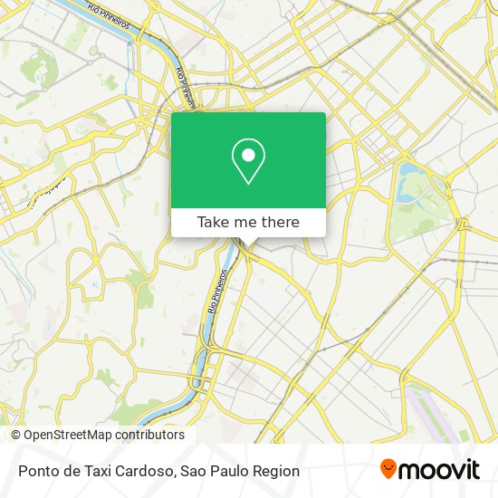 Ponto de Taxi Cardoso map