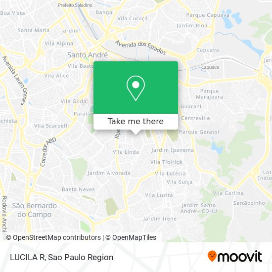 LUCILA  R map