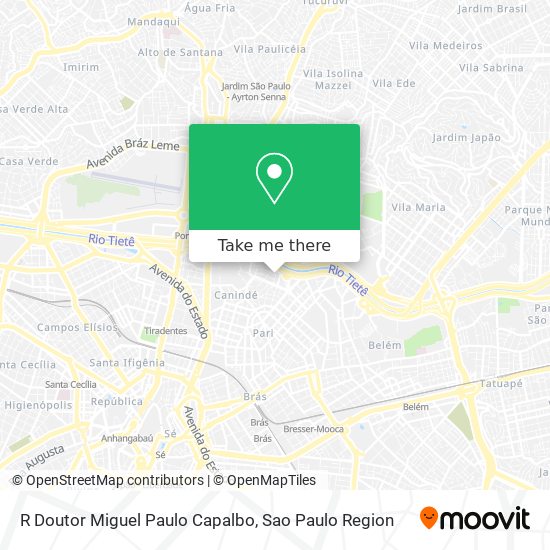 R Doutor Miguel Paulo Capalbo map