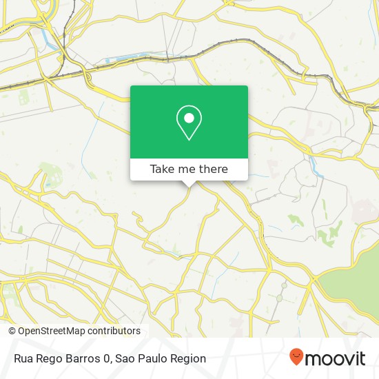 Rua Rego Barros 0 map