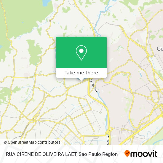 RUA CIRENE DE OLIVEIRA LAET map