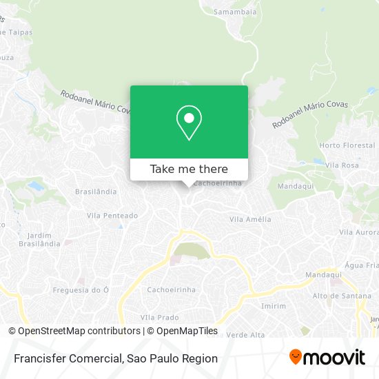 Francisfer Comercial map