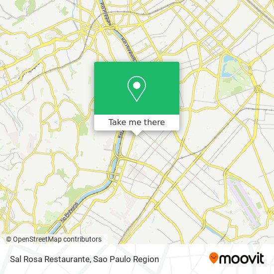 Mapa Sal Rosa Restaurante