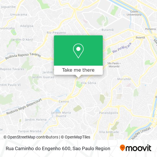 Rua Caminho do Engenho  600 map