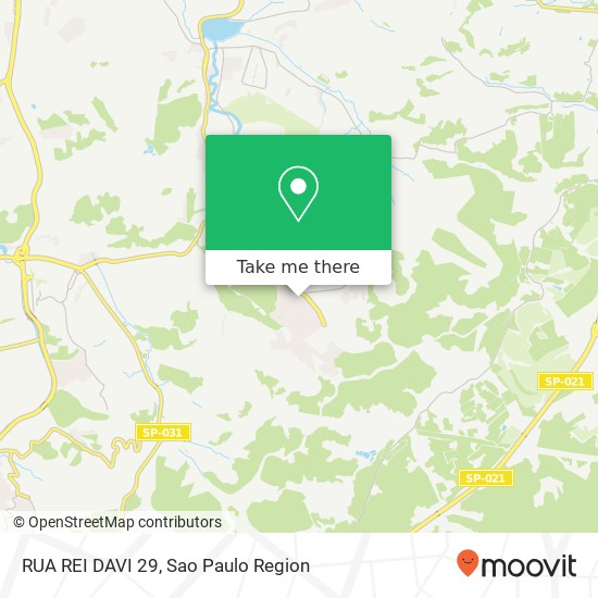 RUA REI DAVI  29 map