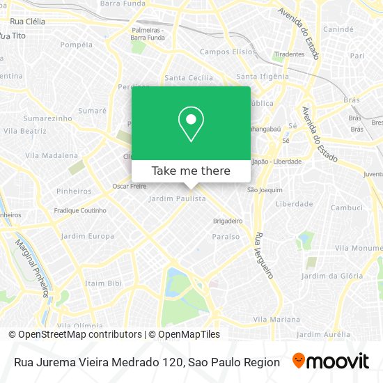 Rua Jurema Vieira Medrado 120 map