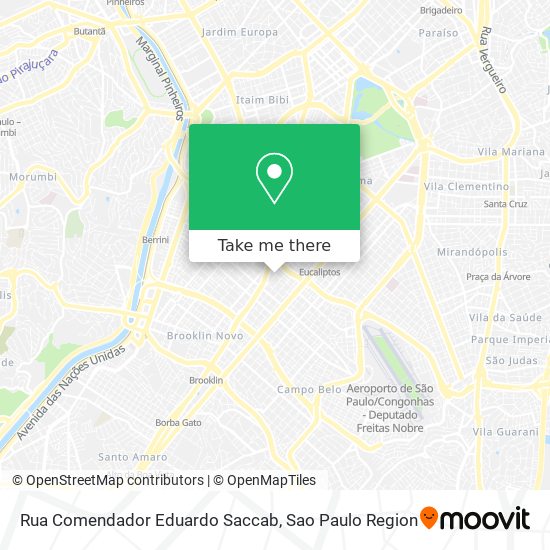 Mapa Rua Comendador Eduardo Saccab