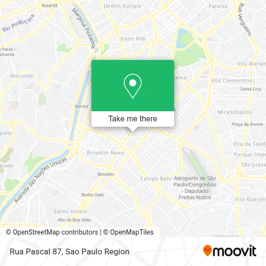 Rua Pascal 87 map