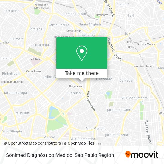 Sonimed Diagnóstico Medico map