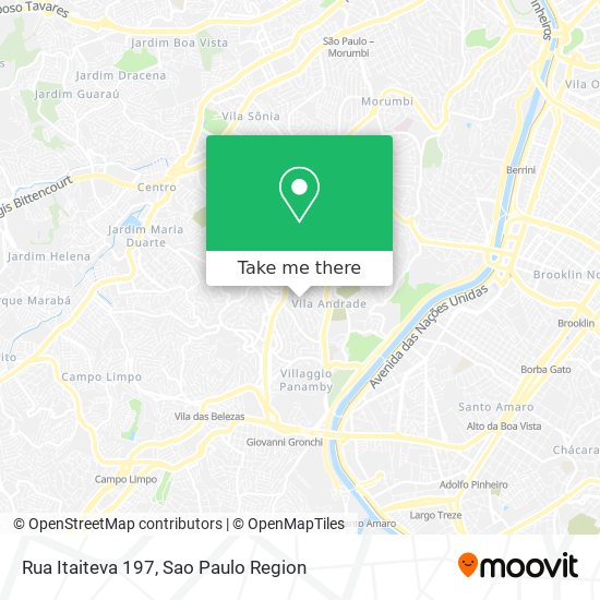 Rua Itaiteva 197 map