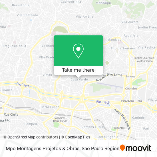 Mapa Mpo Montagens Projetos & Obras