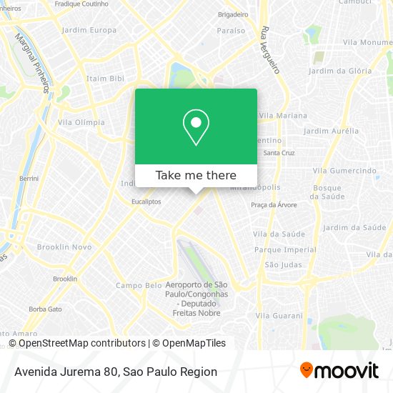 Avenida Jurema 80 map