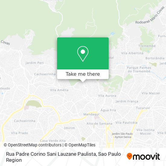 Rua Padre Corino Sani   Lauzane Paulista map