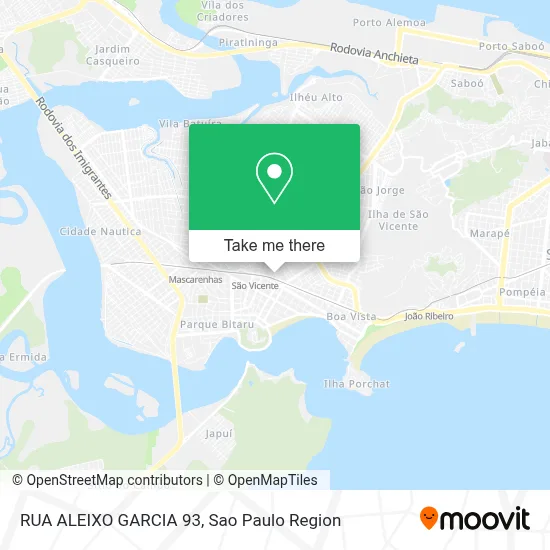 RUA ALEIXO GARCIA 93 map