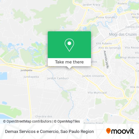 Demax Servicos e Comercio map