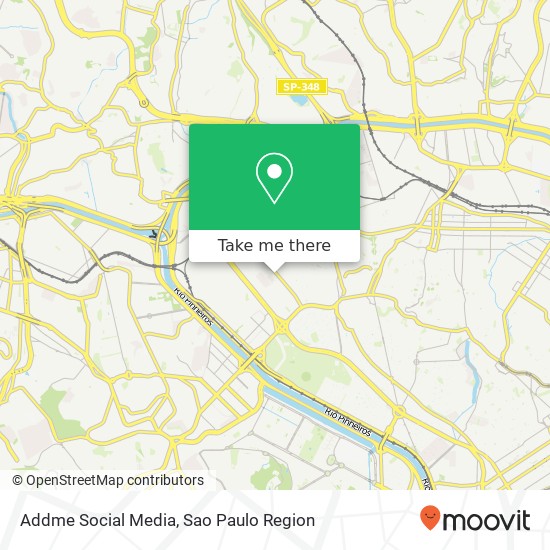 Addme Social Media map