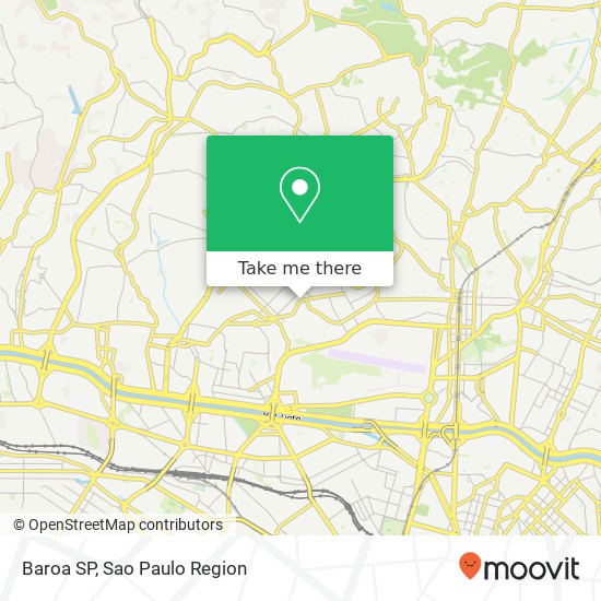 Baroa SP map