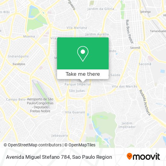 Mapa Avenida Miguel Stefano 784