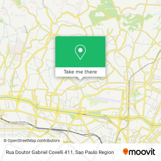 Rua Doutor Gabriel Covelli 411 map