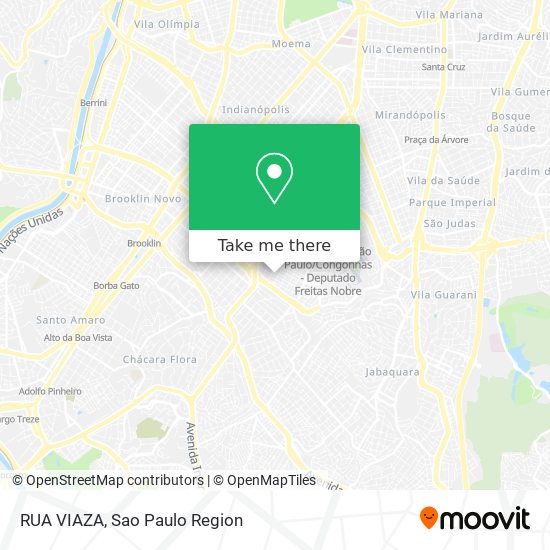 RUA VIAZA map