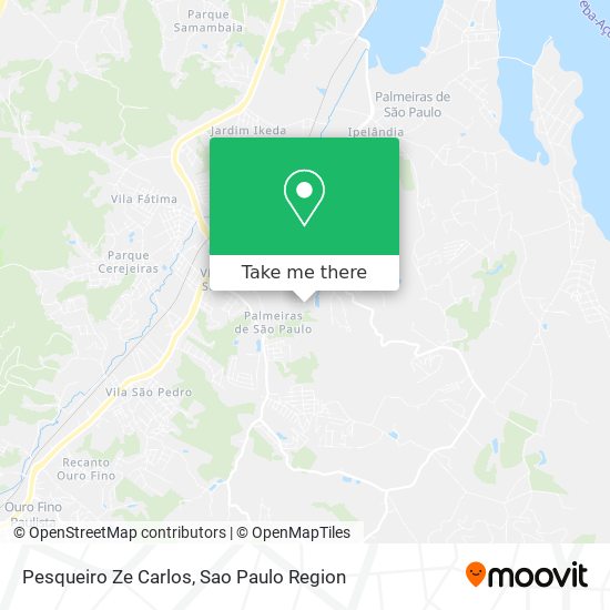 Mapa Pesqueiro Ze Carlos