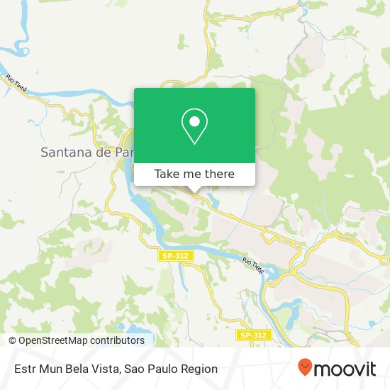 Estr  Mun  Bela Vista map