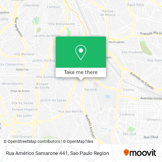 Rua Américo Samarone 441 map