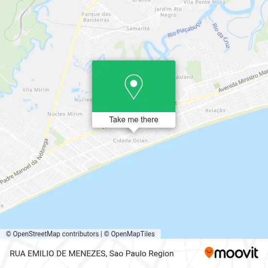 RUA EMILIO DE MENEZES map