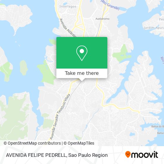 AVENIDA FELIPE PEDRELL map