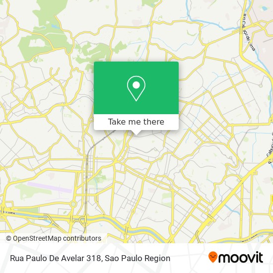 Rua Paulo De Avelar 318 map