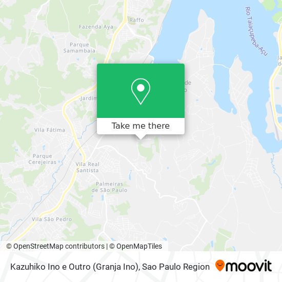 Kazuhiko Ino e Outro (Granja Ino) map