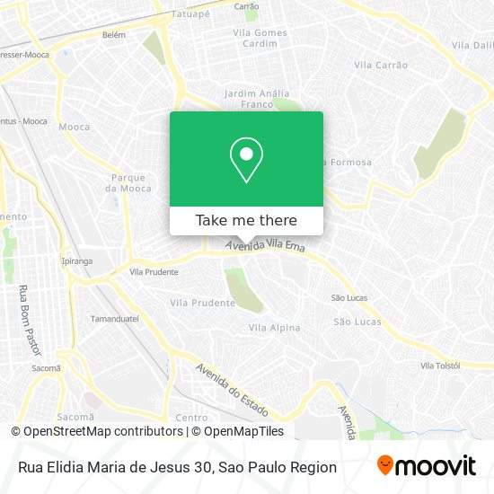Rua Elidia Maria de Jesus 30 map