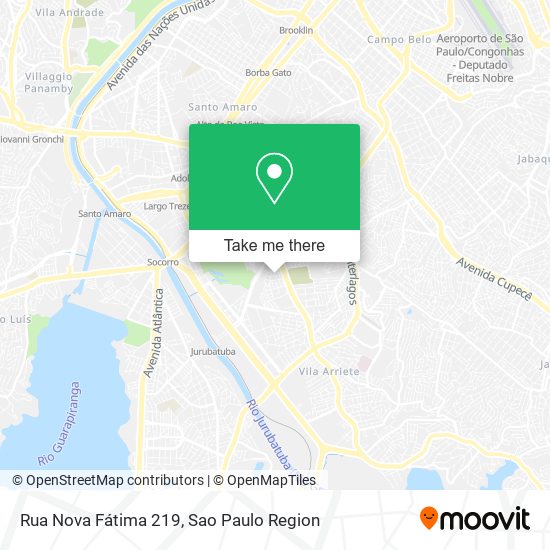 Rua Nova Fátima 219 map