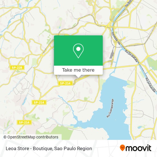 Leoa Store - Boutique map