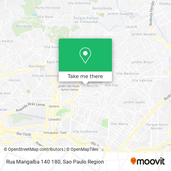 Rua Mangaíba 140   180 map