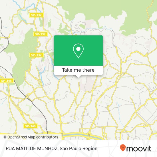 RUA MATILDE MUNHOZ map