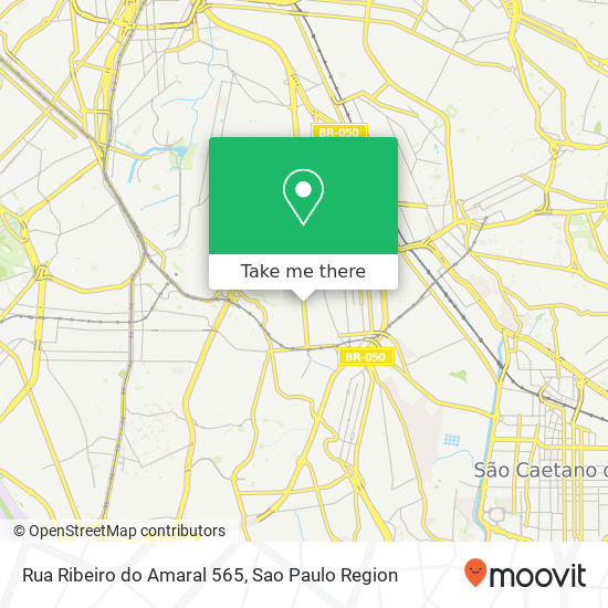 Rua Ribeiro do Amaral 565 map