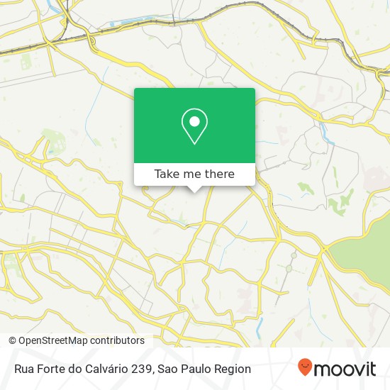 Rua Forte do Calvário 239 map