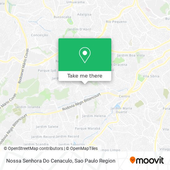 Nossa Senhora Do Cenaculo map