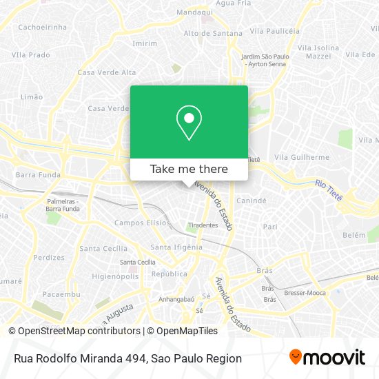 Rua Rodolfo Miranda 494 map