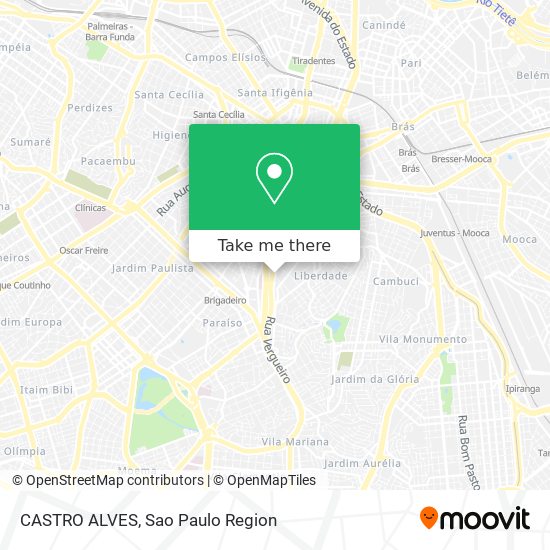 CASTRO ALVES map