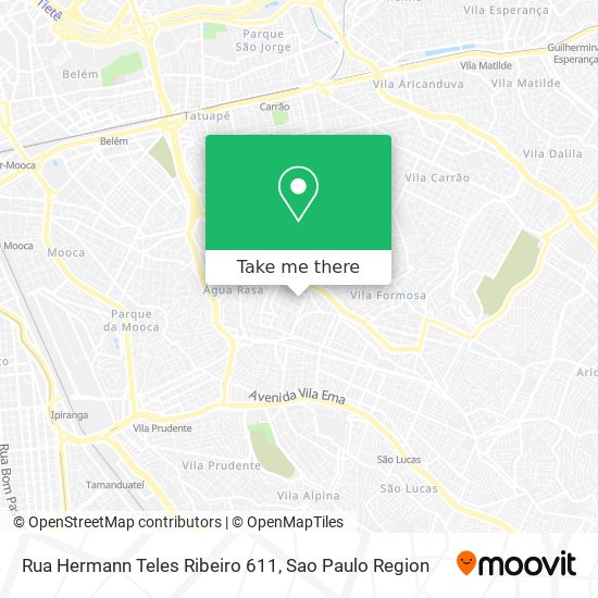 Rua Hermann Teles Ribeiro 611 map