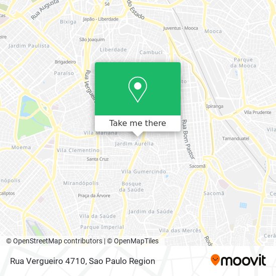 Rua Vergueiro  4710 map