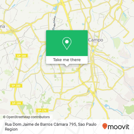 Rua Dom Jaime de Barros Câmara  795 map