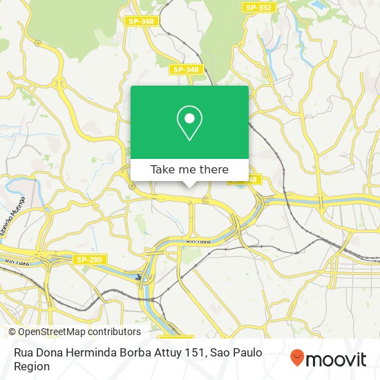 Rua Dona Herminda Borba Attuy 151 map