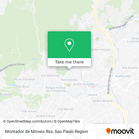 Montador de Móveis Rss map